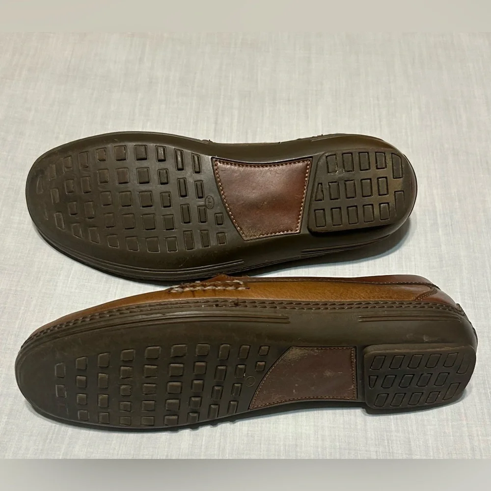 Peter Huber Men’s Elegant Brown Loafers - Picture 8 of 9